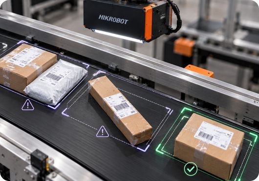 Control înainte de sortare Machine Vision Hikrobot