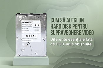 Hard disk-uri: de ce soluțiile de supraveghere video au nevoie de stocare specializată