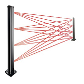 Set Optex de 4 emitatoare + 4 receptoare RN4/25-75 (Channel A/B)