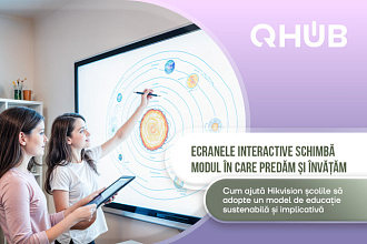 Ecrane interactive: revoluția în educație