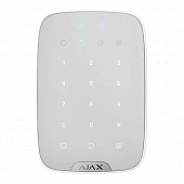 Ajax Беспроводная сенсорная клавиатура KeyPad White