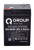Qgroup Аккумулятор 6V,4,5Ah SG-6045