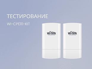 Wi-Tek Беспроводной мост WI-CPE111H-KIT 