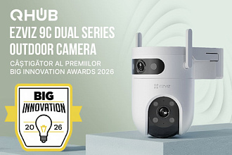 Camera EZVIZ 9c Dual Series a câștigat premiul BIG Innovation 2025