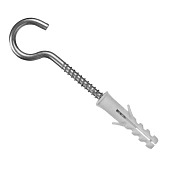 дюбель полукруглый крючок 12x60mm