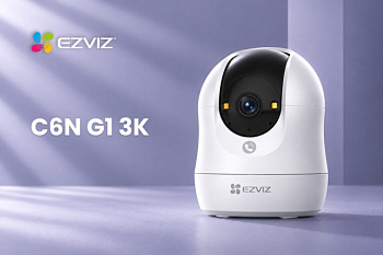  EZVIZ Cameră rotativă de supraveghere pentru locuință C6N G1 4K 