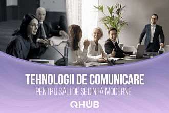 Microfon inteligent pentru săli de ședință medii și mari