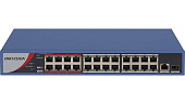 Hikvision Comutator PoE cu 24 porturi DS-3E0326P-E/M