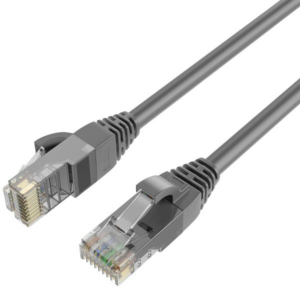 Patch cord UTP категории Cat.6 DS-1NP6UEC0 Grey 3m - фото 2