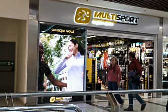 Усиление витрины  магазина | LED-экран для Multisport  в MallDova