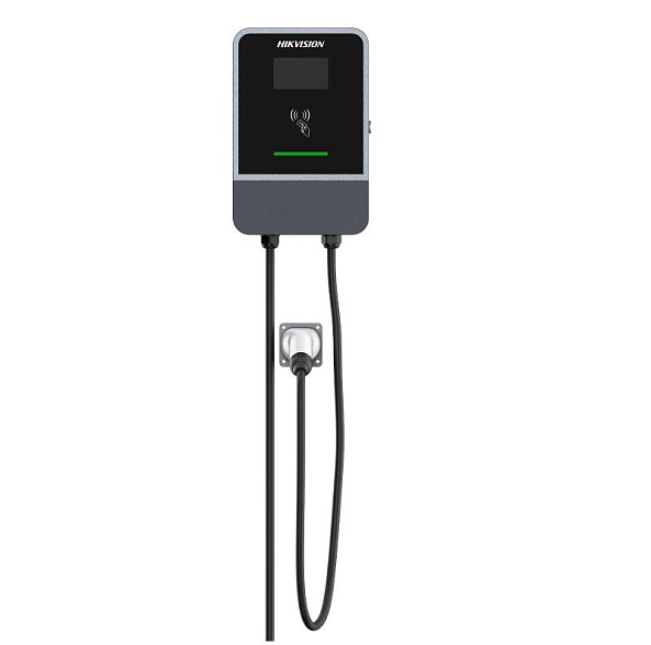 Hikvision Зарядная станция для зарядки электромобилей EU стандарта Type2 (IEC62196-Type2) DS-TMP102-A1 (H) (7KW) (5M) (EU) - фото 2