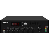 ZABKZ Mini amplificator multifuncțional cu modul radio Bluetooth, USB și FM încorporat PA120UB