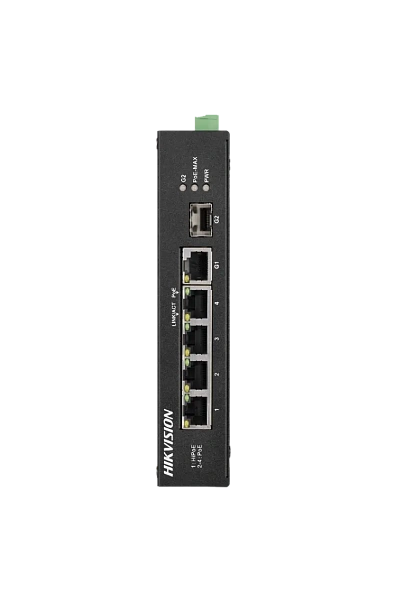 Hikvision  Коммутатор Hi-PoE DS-3T0306HP-E/HS