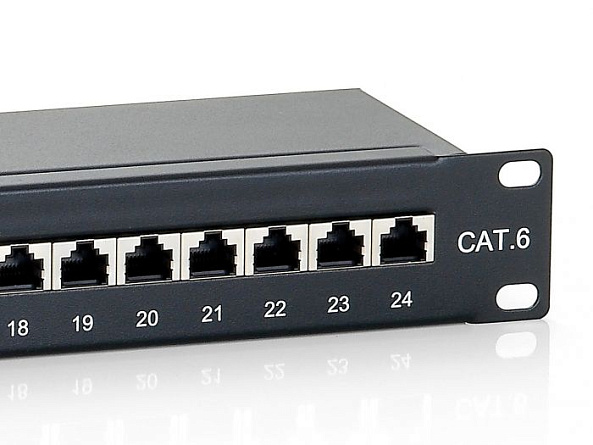 Patch panel categoria 6, cu 24 de porturi - фото 2
