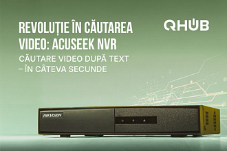 AcuSeek de la Hikvision: căutare și analiză video cu tehnologii AI