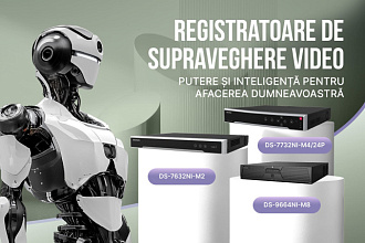 Înregistratoare video Hikvision din seria M: Inteligență artificială și performanță ridicată
